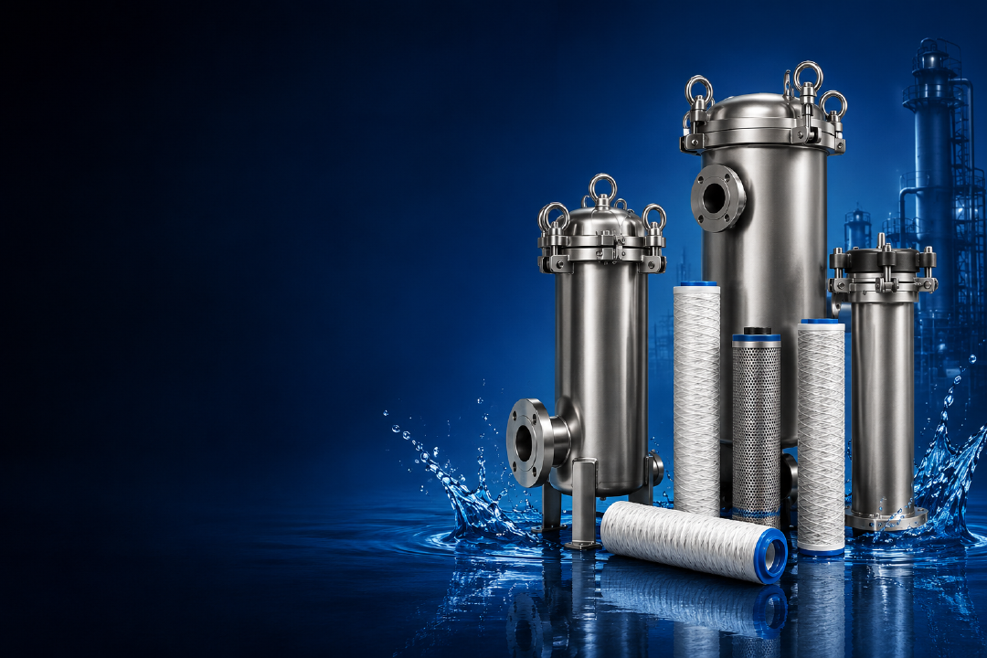 Industrial Liquid Filters Manufacturer In Gujarat | Sutez
