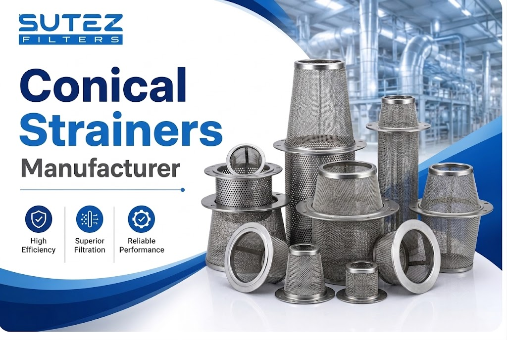 Conical Strainers Manufacturer in India