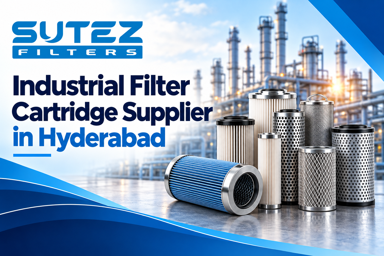 Industrial Filter Cartridge Supplier in Hyderabad | Sutez