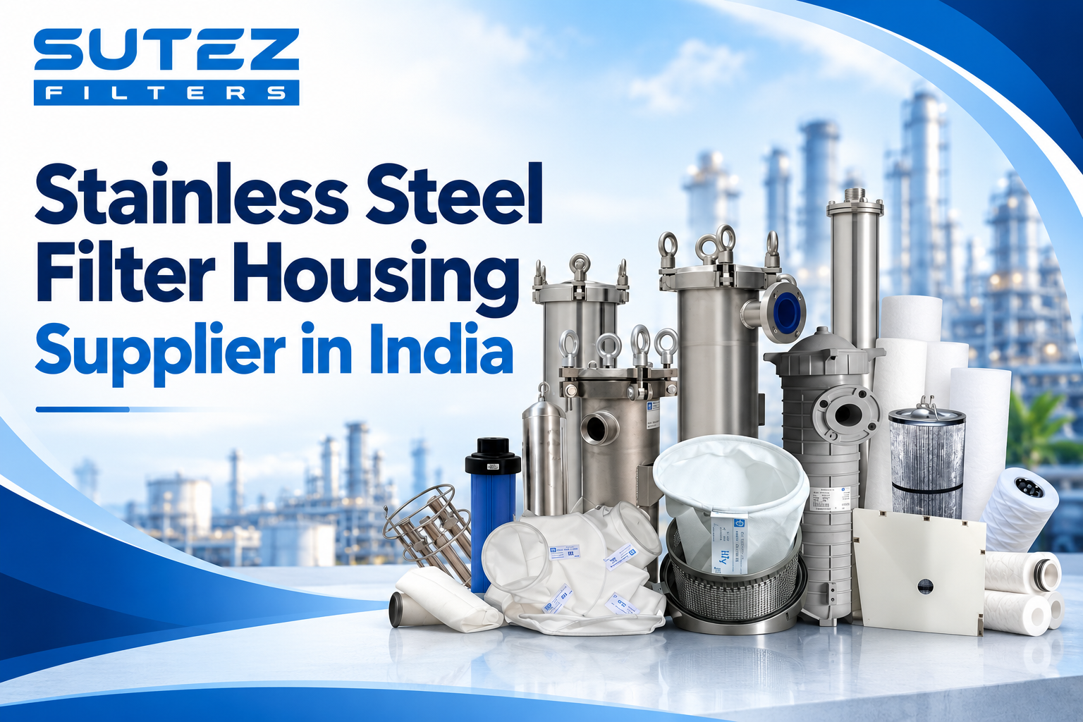 Stainless Steel Filter Housing Supplier in India | Sutez